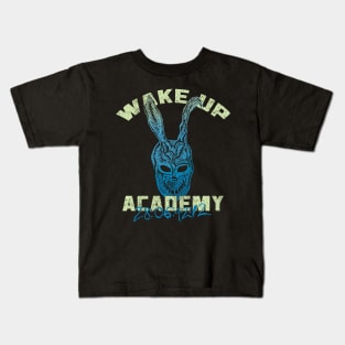 WAKE UP ACADEMY donnie darko mashup Kids T-Shirt